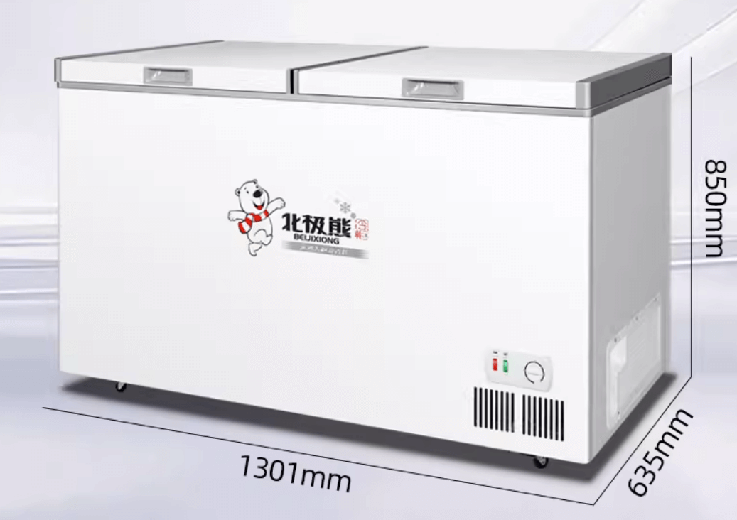 冰柜横放示意图